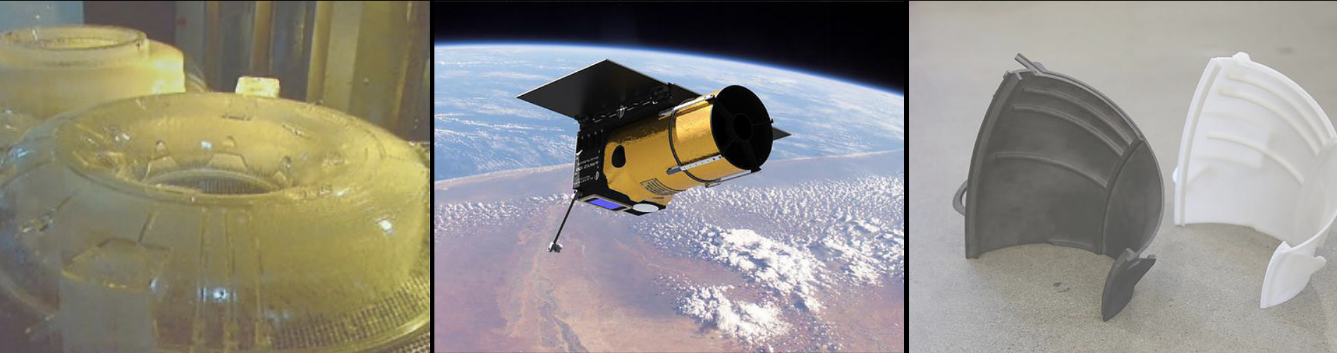 يستخدم Planetary Resources أنماط الصب المطبوعة ثلاثية الأبعاد لاستكشاف حدود جديدة في تصنيع المركبات الفضائية